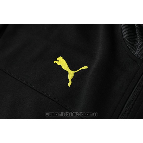 Chaqueta con Capucha del Borussia Dortmund 2019-2020 Negro